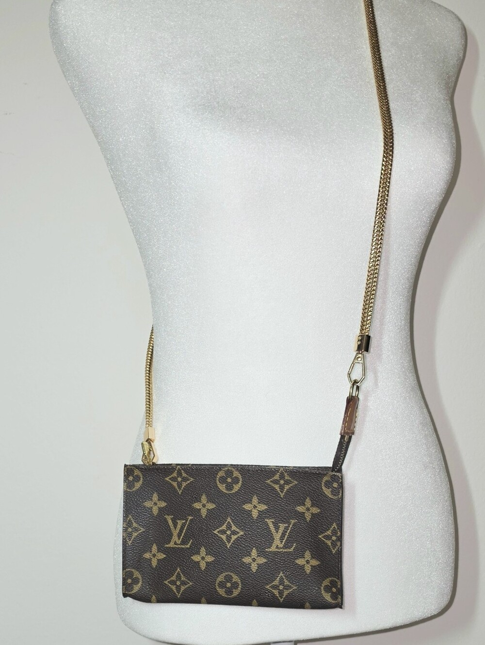 Authentic Louis Vuitton Monogram Pouch - Picture 7 of 16